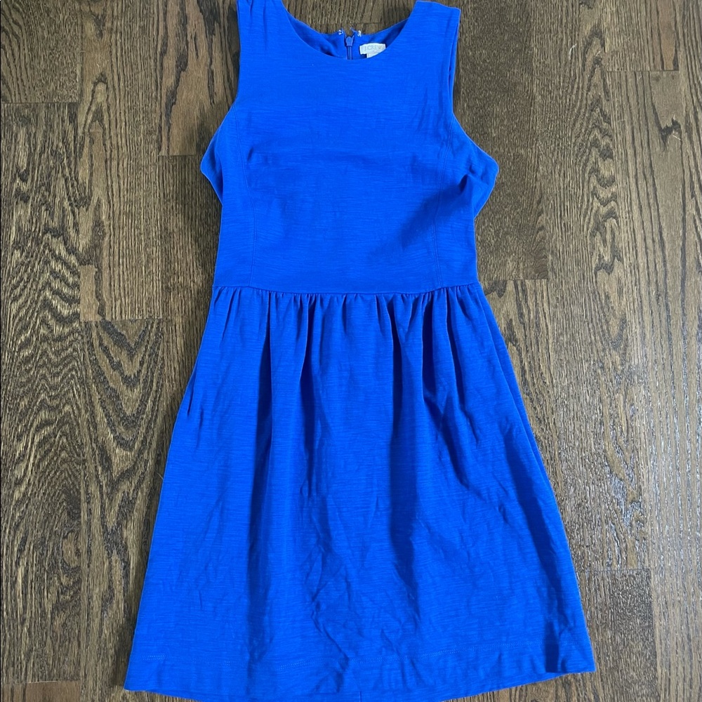 Bright Blue Sleeveless Dress Small